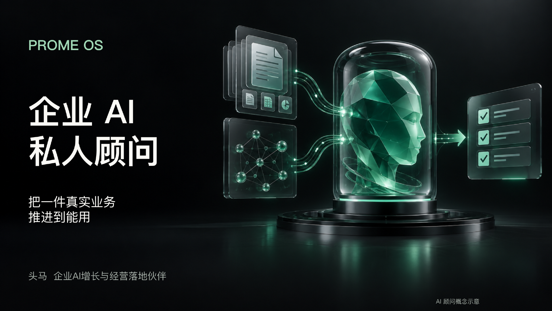 PROME OS企业AI私人顾问介绍